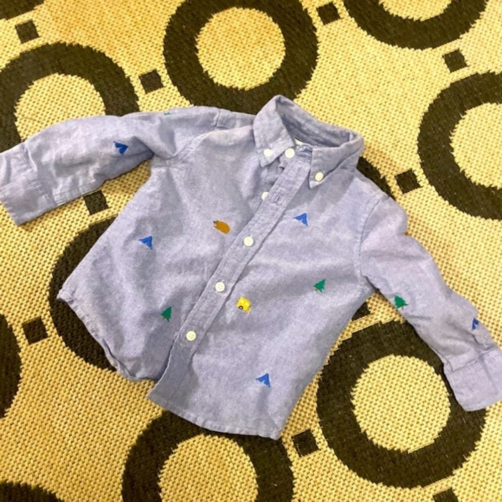 Janie + Jack Button Up Shirt